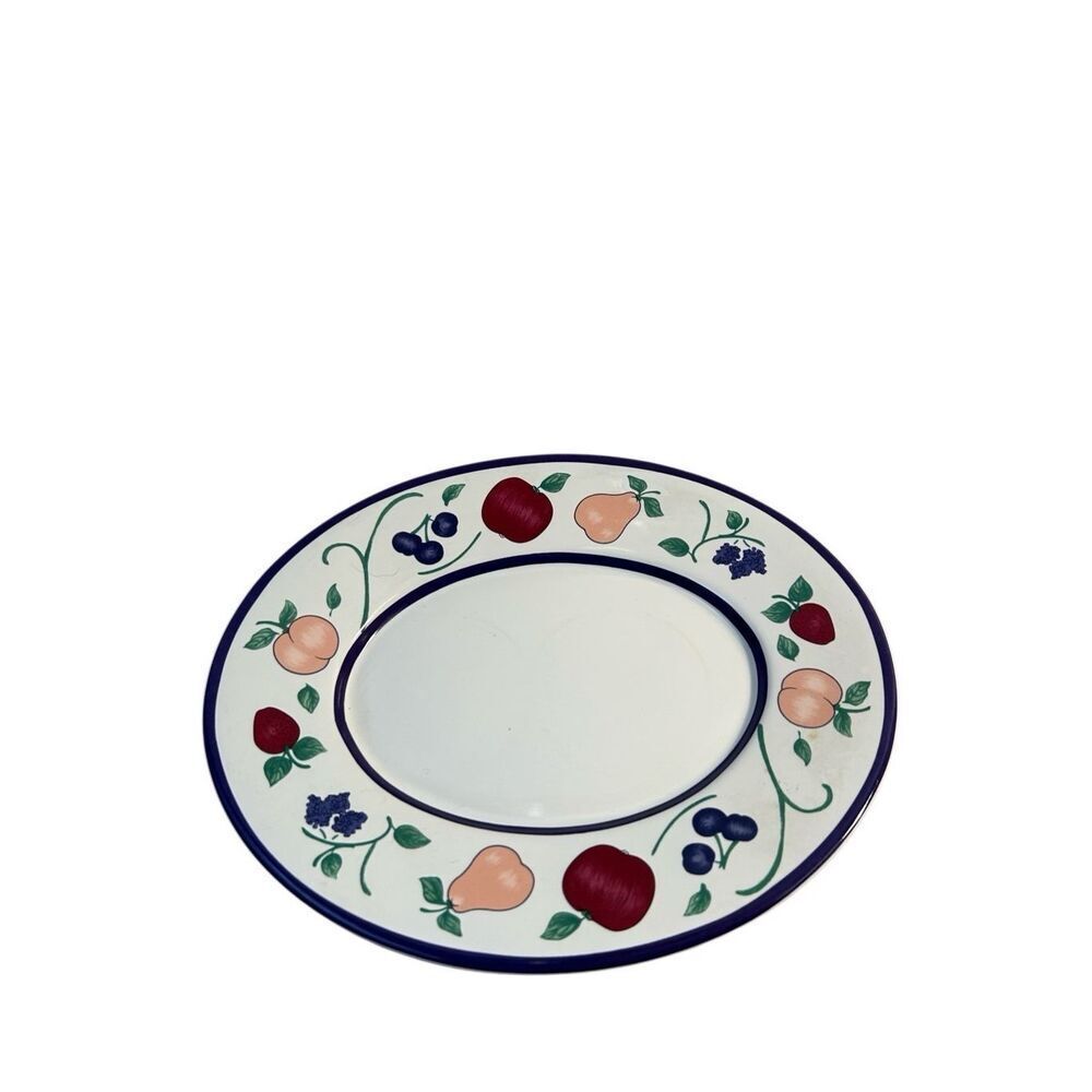 Princess House Orchard‎ Medley Mini oval serving platter 7.5x6”Fruit replacement